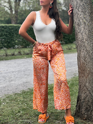 Pantalon ROMY - ORANGE (9134338212163)