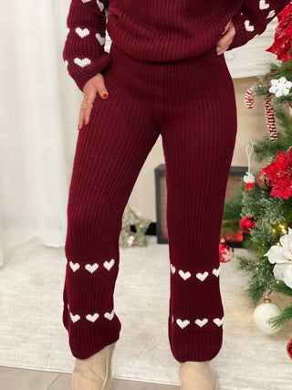 Ensemble Pantalon LUNA - BORDEAUX