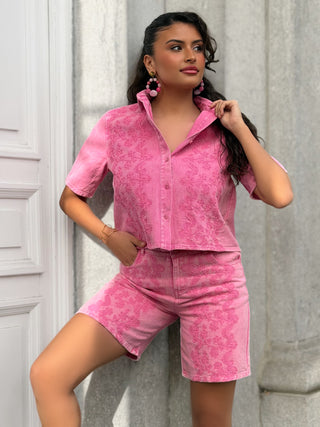 Short en Jeans JODIE - ROSE