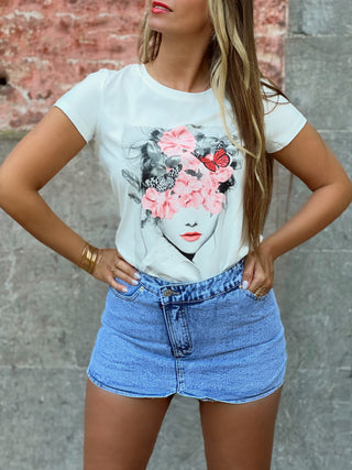 T-shirt LUCIA - ROSE (9400053727555)