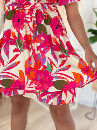 Robe REENA - FUSCHIA
