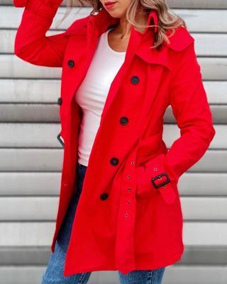 Trench NIKKY - ROUGE (7437824819354) (7759027634330) (8695136518467)