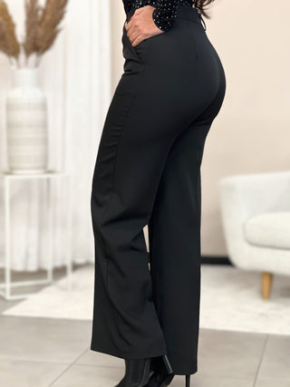 Pantalon SORAYA - NOIR