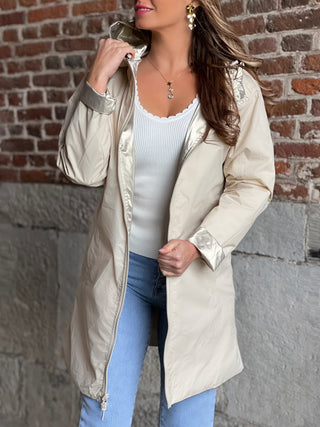 Longue parka Réversible GINA - BEIGE (9041634754883)