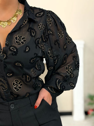 Chemise MATILDE - NOIR