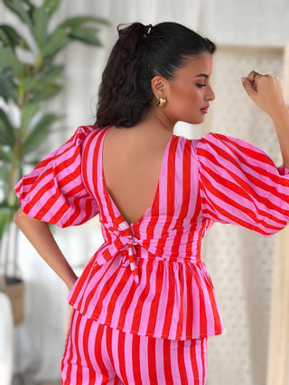 Blouse SOBIA - ROUGE