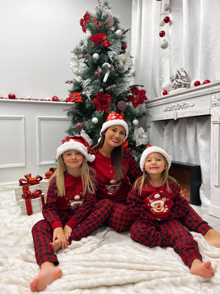 Pijama de Noel enfant SANTA - ROUGE (8848021586243)