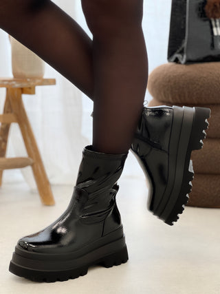 Bottines compensées NAYA - NOIR (9718478635331)