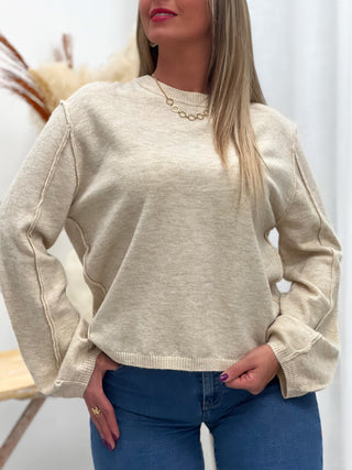 Pull MAYVA - BEIGE (14739812778307)