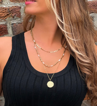 Collier en acier MELI - DORE (7767354867866)