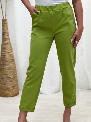 Pantalon JAKMA - VERT ANIS (9215000904003)