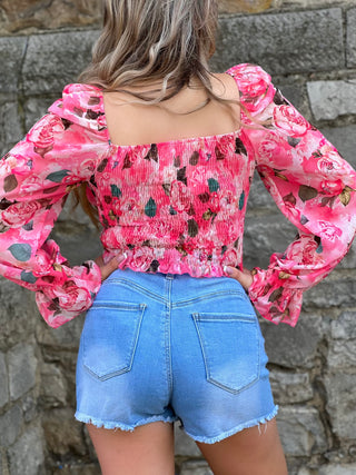 Blouse LANA - ROSE (9114573275459)