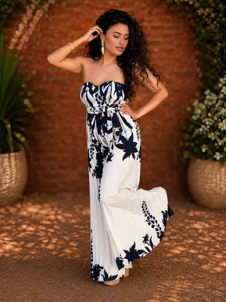 Combi pantalon JOYNA - BLEU MARINE