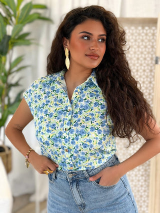 Chemise ADRIANA - BLEU