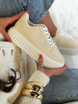 Baskets PAOLA - BEIGE