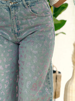 Jeans LEILY - BLEU