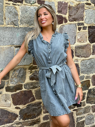 Robe BRENDA - GRIS (9461055258947)