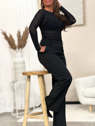 Pantalon SORAYA - NOIR