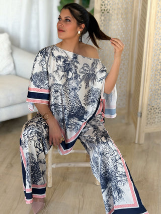 Ensemble Pantalon FEDI - BLEU MARINE