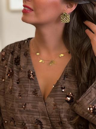 Boucles d’oreilles en acier NINA - DORE