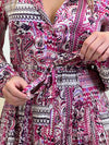 Robe chemise LAETITIA - FUSCHIA (9042151178563)