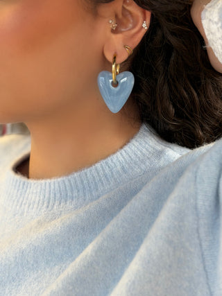 Boucles d’oreilles LEHANA - BLEU