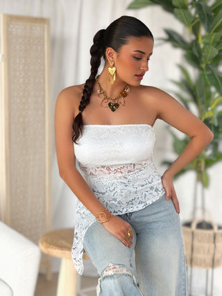 Bustier BRITANY - BLANC