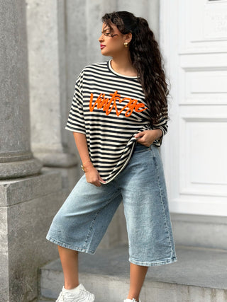 Bermuda en jeans APRYL - BLEU