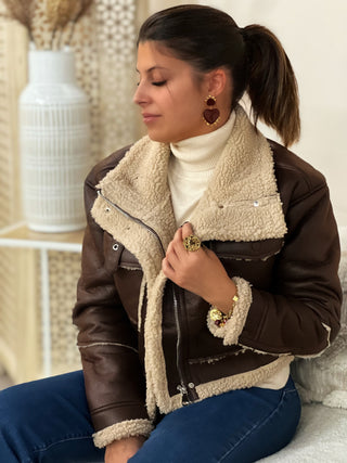 Veste GLORIA - CHOCO