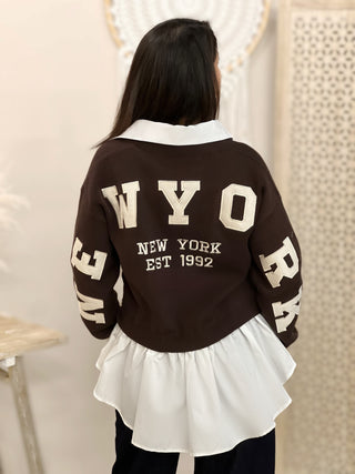 Pull STELLA - MARRON