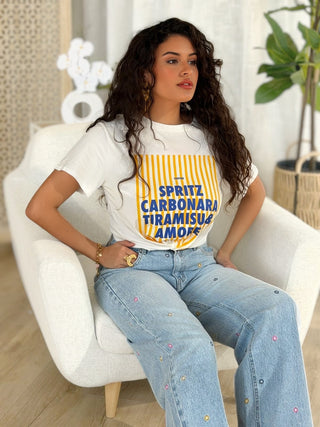 T-shirt CANTINA - BLANC