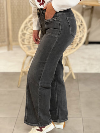Jeans APPOLINA - GRIS