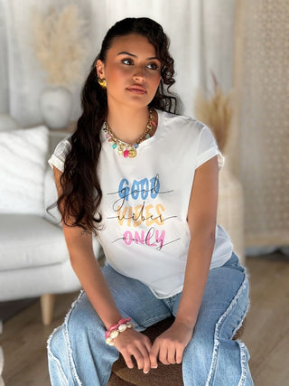 T-shirt ALDA - BLANC