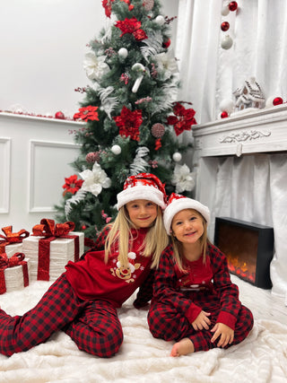 Pijama de Noel enfant SANTA - ROUGE (8848021586243)