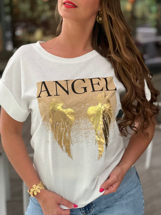 T-shirt ANGEL - BLANC (9215100223811)