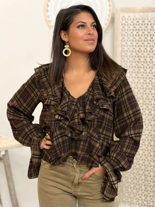 Blouse TONNIE - BRUN