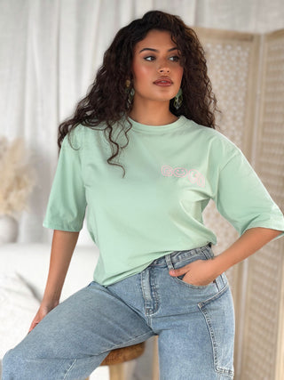 T-shirt AURELIE - VERT D’EAU