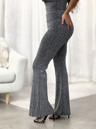 Pantalon YASMINE - ARGENT