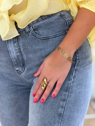 Bracelet en acier BARBARA - DORE