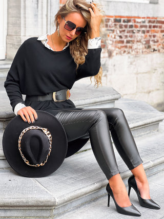 Pull oversize ALYSSA - NOIR (8763093549379)