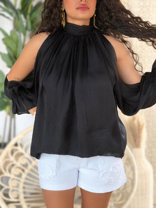 Blouse LILA -NOIR