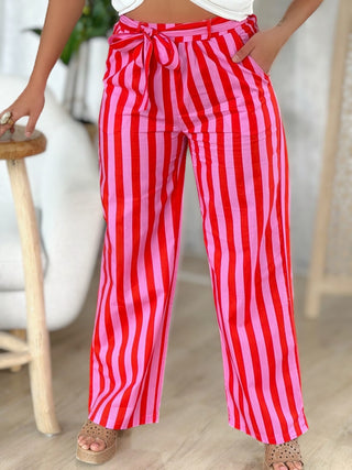 Pantalon TORIA - ROUGE