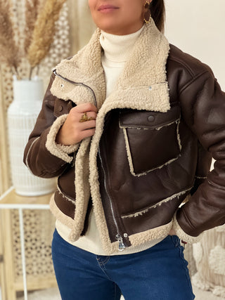 Veste GLORIA - CHOCO