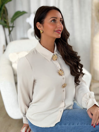 Chemise SOLEIL - BEIGE