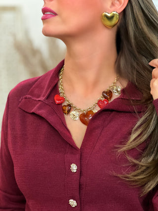 Boucles d’oreilles en acier ANNA - DORE