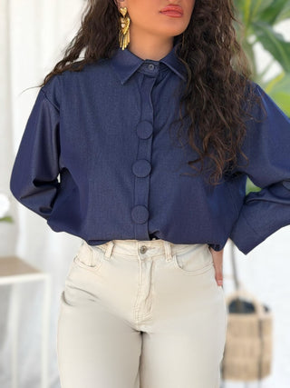 Chemise MANORA - BLEU