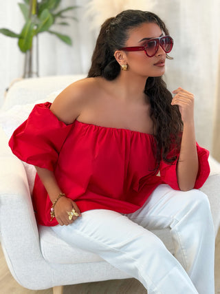 Bustier FEDERICA - ROUGE