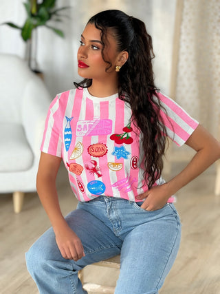 T-shirt MAYVA - ROSE