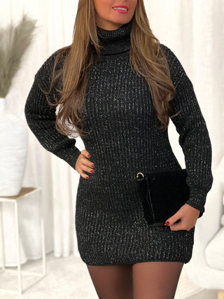 Robe pull OPHÉLIE - NOIR