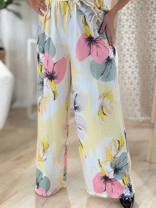 Combi pantalon TORI - JAUNE